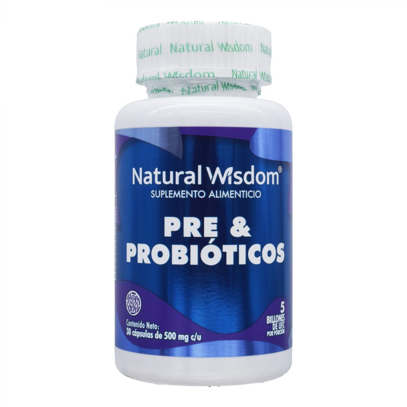 Probióticos 30 cápsulas – Natural Wisdom