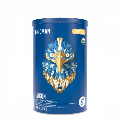 Proteína Vegetal Orgánica Falcon Vainilla 510 g – Birdman